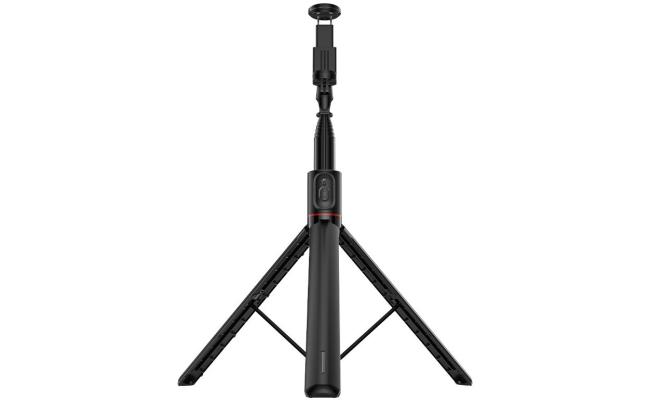ACEFAST E31 Wireless Selfie Stick Tripod, Outdoor and Desktop Handheld Type with Magnetic Detachable Remote Control 171CM - Black
